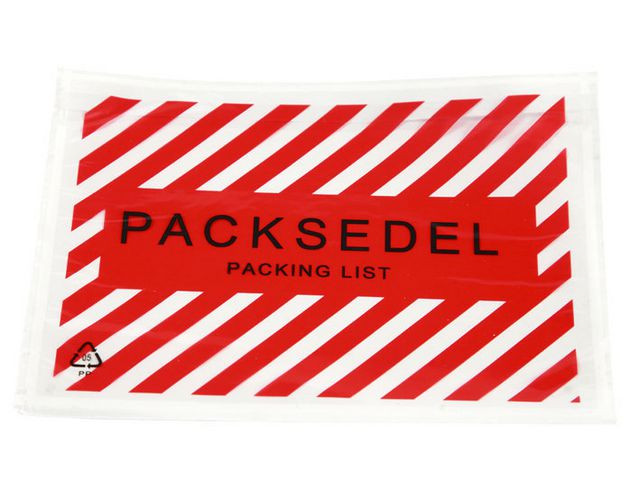 BildePacksedelskuvert C6 Zebra 1000/fp