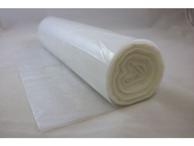 BildePlastsäck LD 125L 50my transp 25/rl