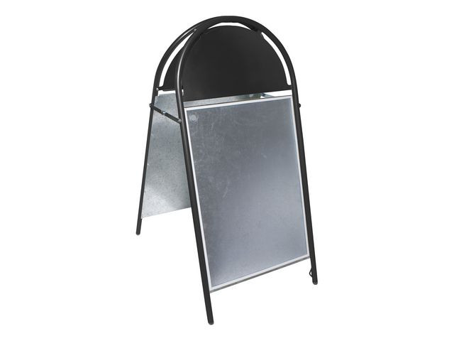 BildeGatuställ Gotik 70x100cm svart