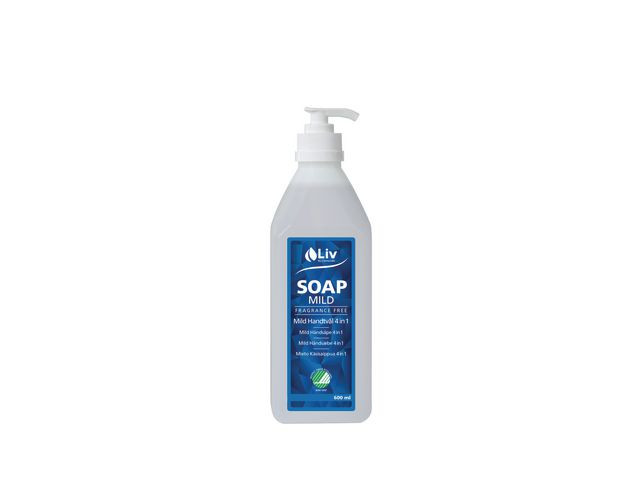 BildeTvål LIV Mild 4 i 1 oparfymerad 600ml
