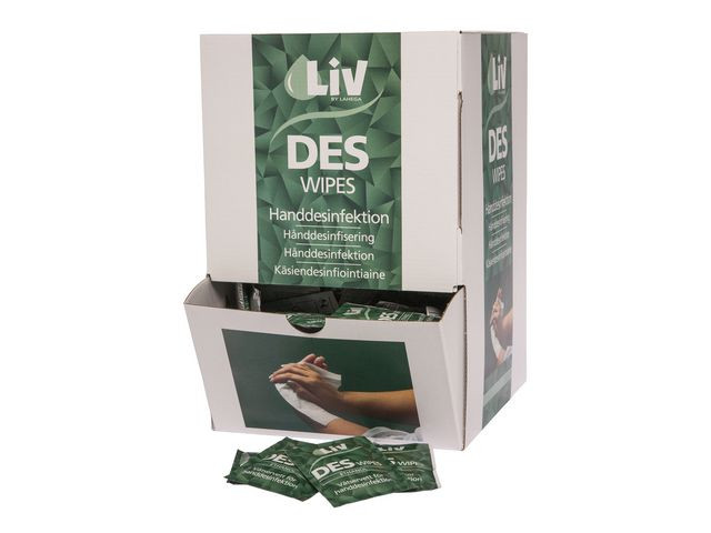 BildeDesinfektionsservett LIV Wipes 250/fp