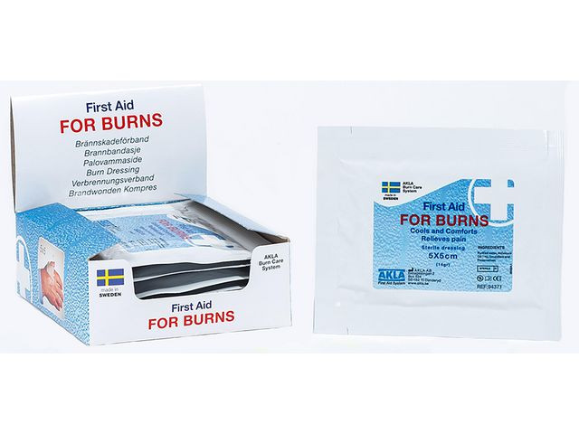 BildeBrännskadekompress FOR BURNS 5x5 10/fp