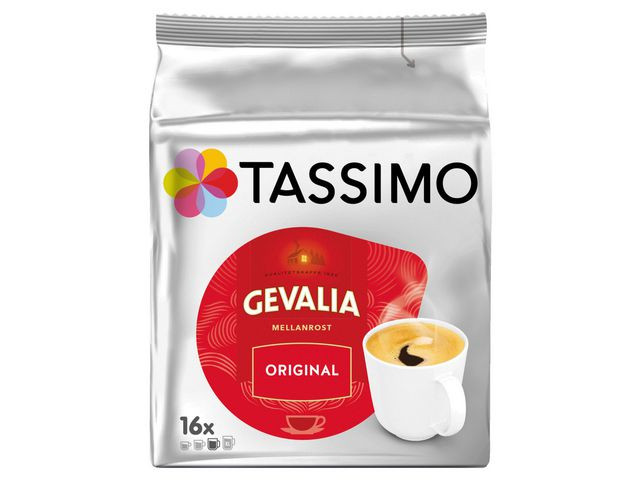 BildeKaffekapslar GEVALIA Tassimo 16/fp