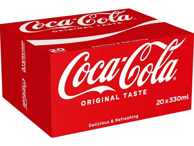 BildeDricka COCA-COLA 33cl burk