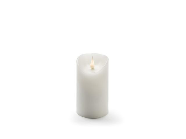 BildeVaxljus varmvit LED 7,6x12,7cm