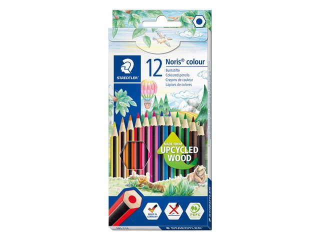 BildeFärgpenna STAEDTLER Noris Colour 12/fp