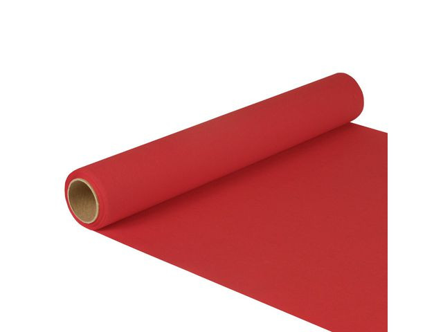 BildeBordslöpare PAPSTAR 0,4x5 m röd