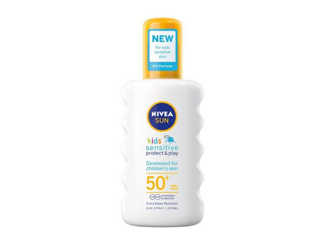 BildeSolskydd NIVEA Kids Spray 50+ 200ml