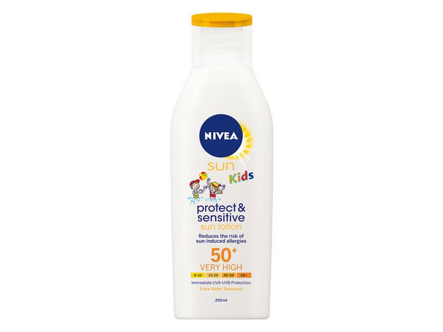 BildeSolskydd NIVEA Kids 50+ 200ml