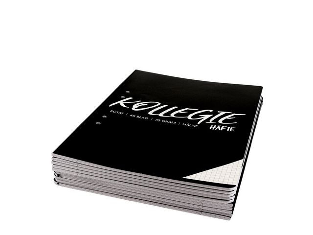 BildeKollegiehäfte A4 70g 40 blad rutat