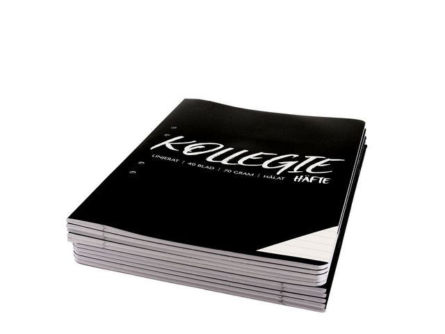 BildeKollegiehäfte A4 70g 40 blad linjerat