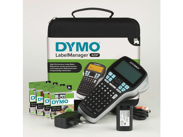 BildeMärkmaskin DYMO LM420P Kit