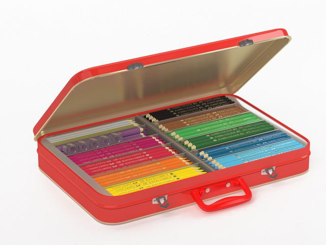BildeFärgpenna FABER-CASTELL Triangular240/fp