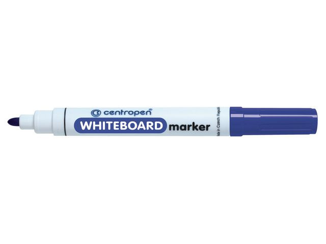 BildeWhiteboardpenna CENTROPEN rund blå