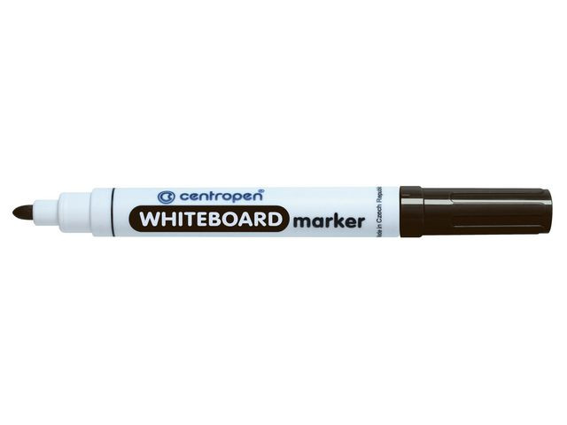 BildeWhiteboardpenna CENTROPEN rund svart