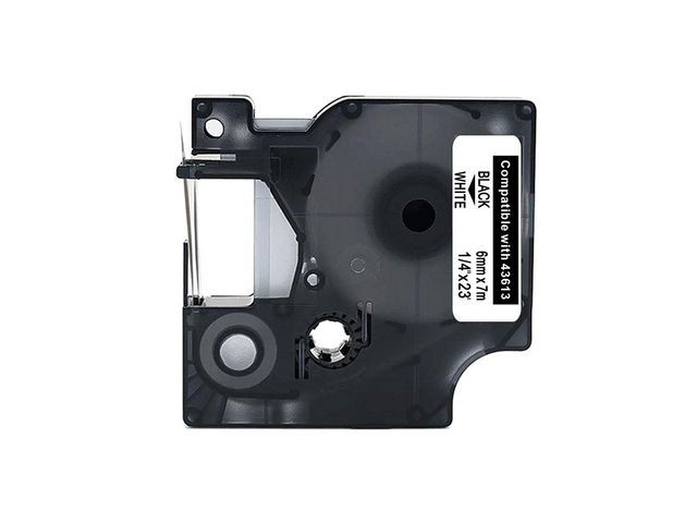 BildeTape 6mm svart på vit