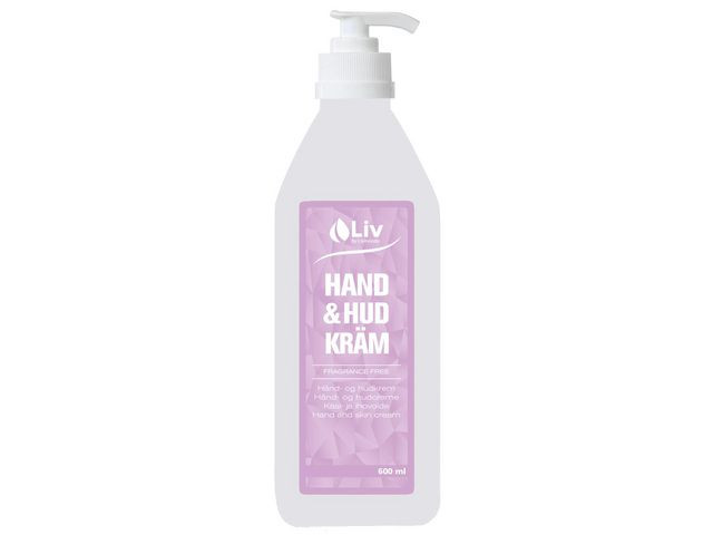 BildeHudcreme LIV hand/hud oparfymerad 600ml