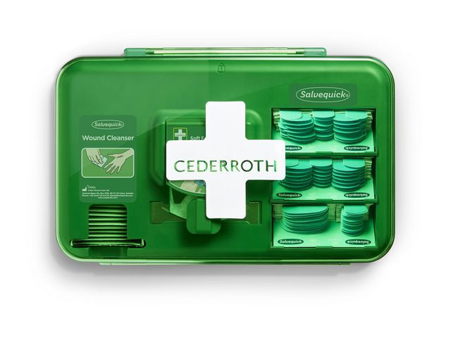 BildeSårvårdsautomat CEDERROTH Wound Care blå