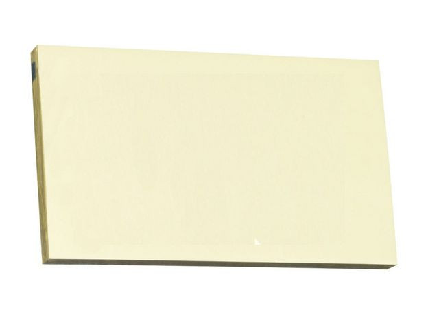BildeNotes STANDARD 76x127mm gul 100bl