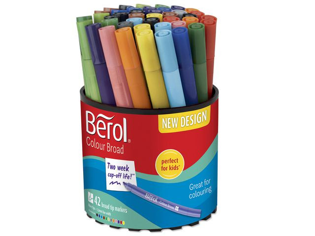 BildeFiberpenna BEROL Colourbroad 42/fp