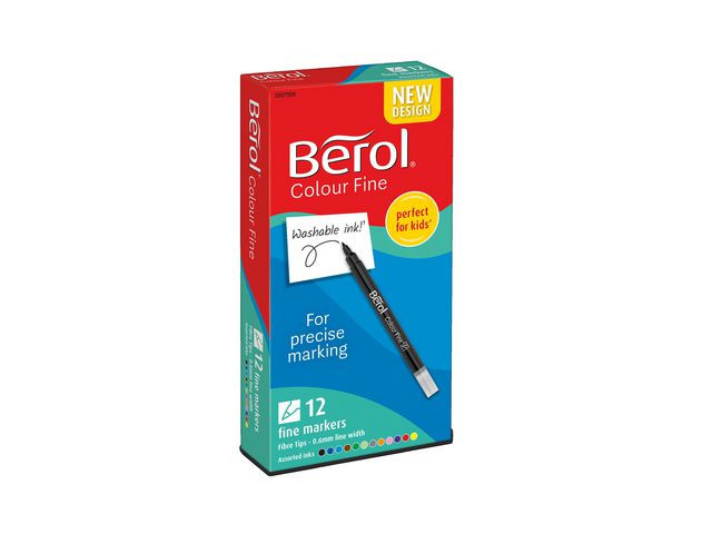BildeFiberpenna BEROL Colorfine 12/fp