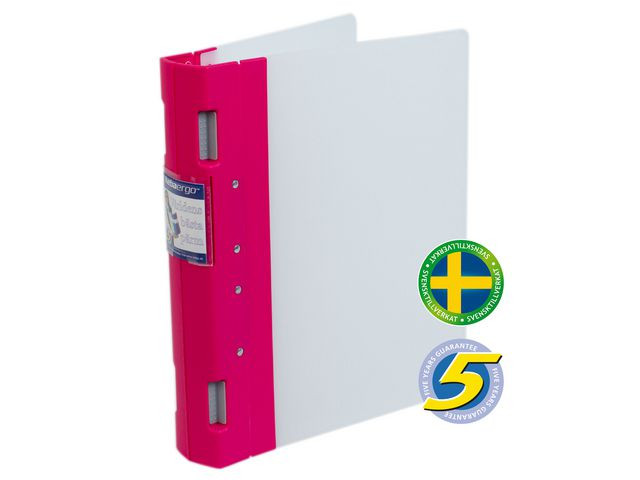 BildeGaffelpärm KEBAergo A4 55mm Cerise/Neut