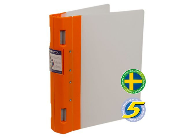BildeGaffelpärm KEBAergo A4 55mm Orange/Neutr