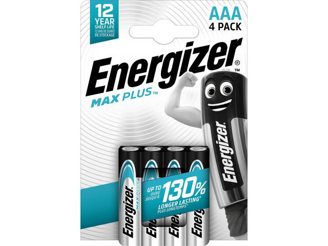 BildeBatteri ENERGIZER Max Plus AAA 4/fp