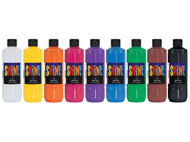 BildeGlansfärg Shine 9x500ml