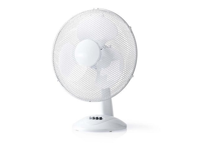 BildeBordsfläkt NEDIS 40 cm 45W plast vit