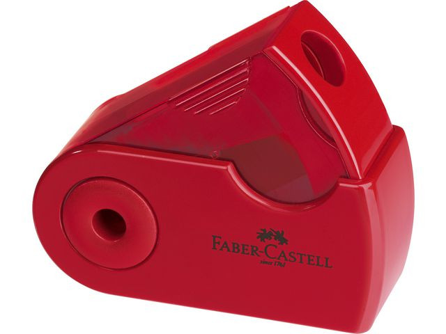 BildePennvässare Faber Castell enkel röd/blå