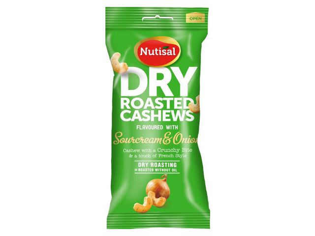 BildeNötter NUTISAL Roasted Cashews S&O 60g