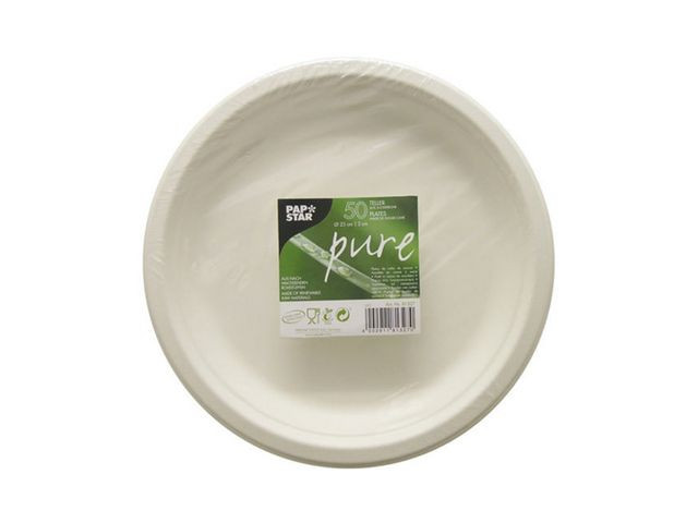 BildeTallrik PURE 23cm vit 50/fp