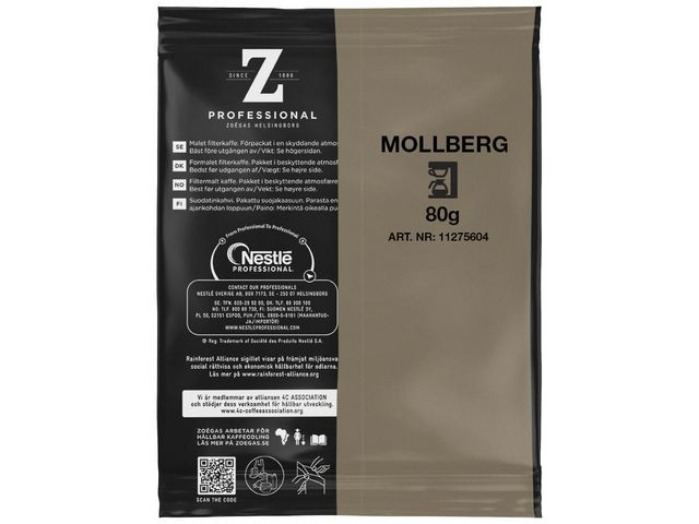 BildeKaffe ZOÉGAS Mollbergs blandning 60x80g