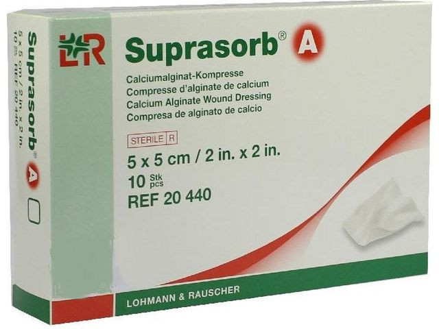 BildeFörband SUPRASORB A 5x5cm 10/fp