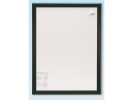 Väggram 50x70cm alu.profil 32mm svart