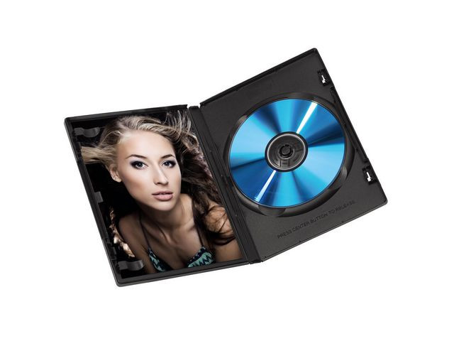 BildeCD/DVD-Fodral HAMA 5/fp svart
