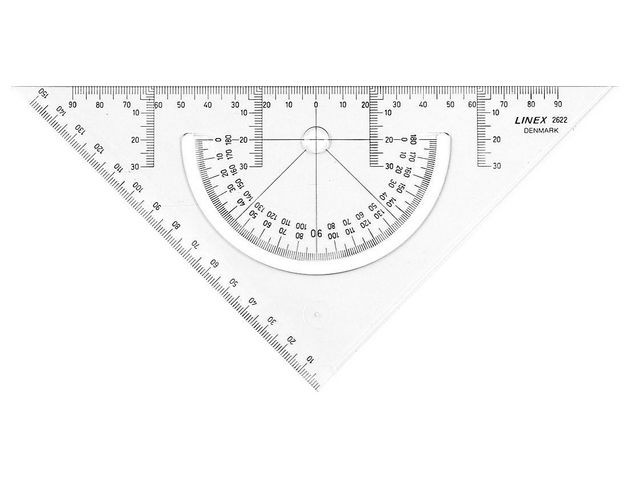 BildeGeometritrekant LINEX 2622 225x160mm