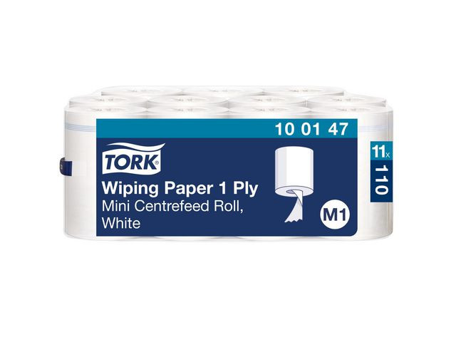 BildeTorkrulle TORK Adv M1 1-lag vit 110m