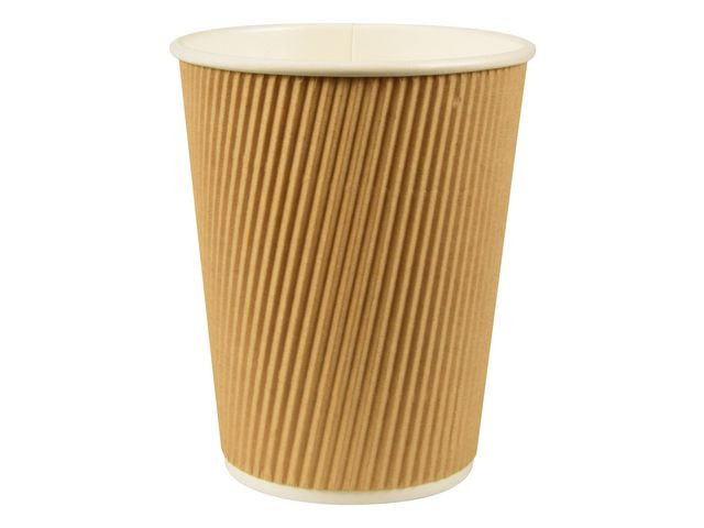 BildePappersbägare PURE 20cl RippleWall 25/fp