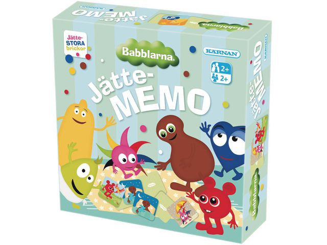 BildeBabblarna Jättememo från 2år