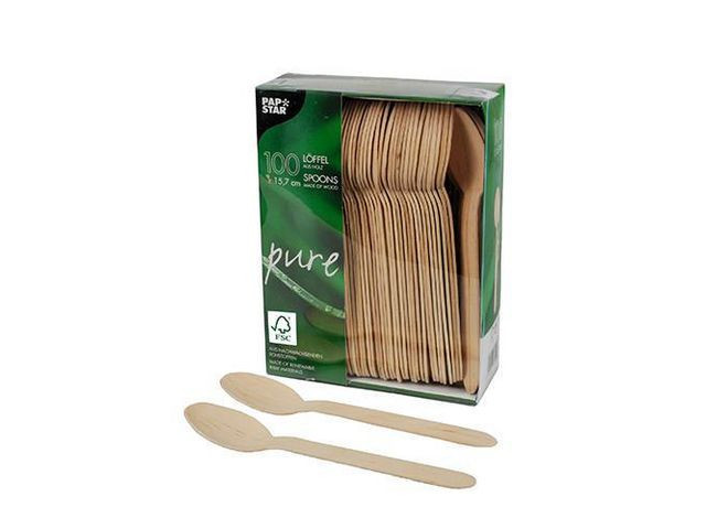 BildeBestick Sked PURE FSC 15,7cm 100/fp