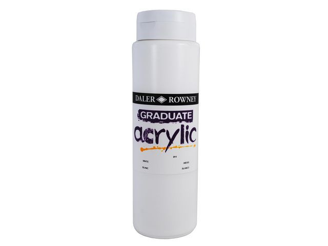 BildeAkrylfärg 500 ml vit