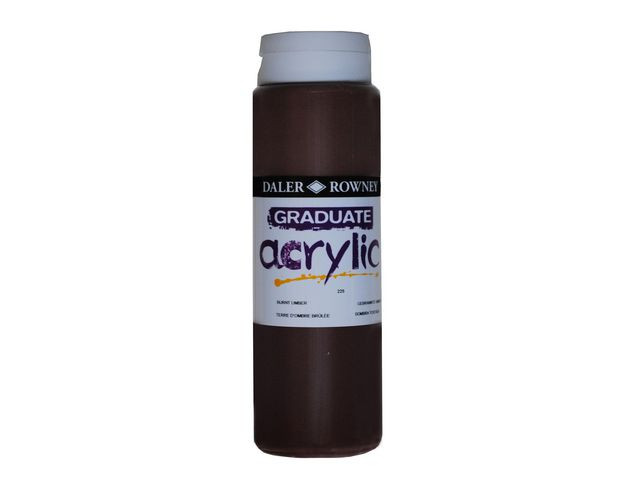 BildeAkrylfärg 500 ml brun