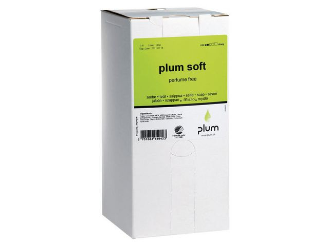 BildeTvål Plum Soft oparfymerad kassett 1,4L