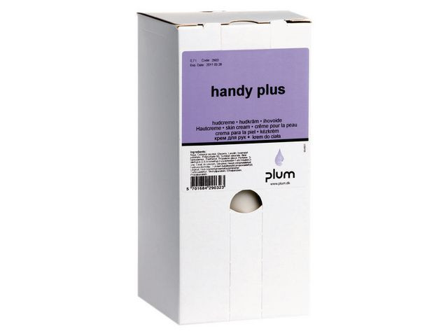 BildeHandcreme PLUM Handy Plus kassett 700ml