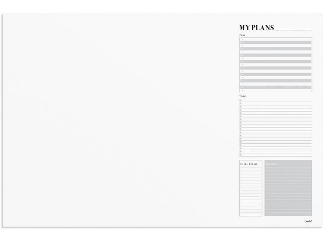 BildeSkrivunderlägg BURDE Do it -7340 60x40cm