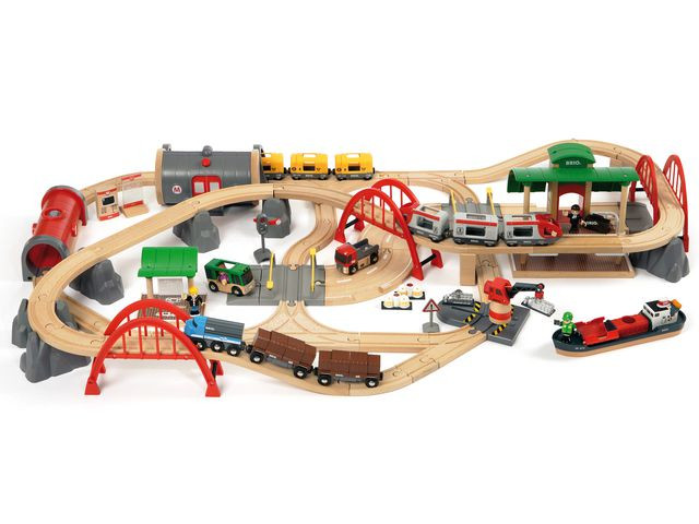 BildeJärnvägsset BRIO World - 33052 Deluxe