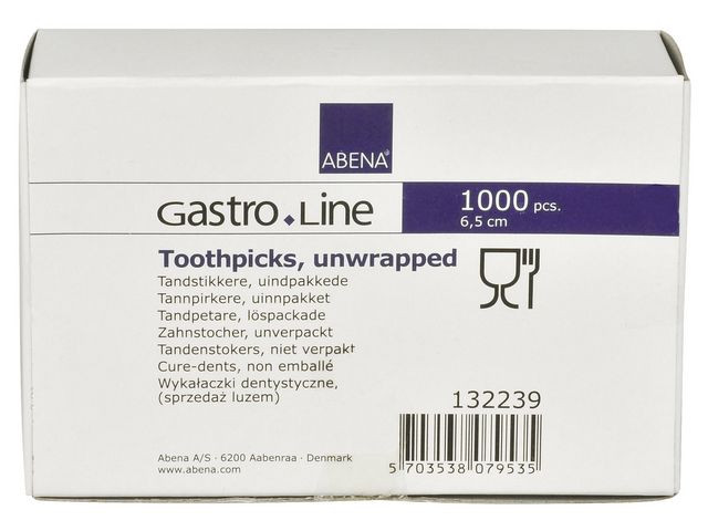 BildeTandpetare rund lösförpackade 1000/fp