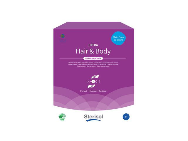 BildeDuschtvål STERISOL Ultra Hair&Body 5L